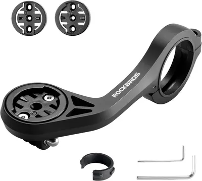 Suport computer de bicicletă ROCKBROS, compatibil cu GPS Garmin, Wahoo, Bryton