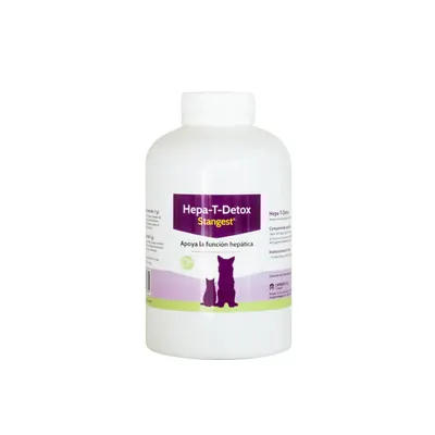 Supliment pentru sustinerea functiei hepatice la caini si pisici Hepa-T-Detox Stangest, 300 tablete