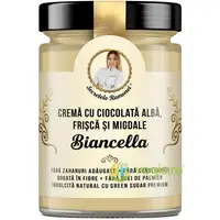 Biancella Crema cu Ciocolata Alba, Frisca si Migdale Secretele Ramonei 350g