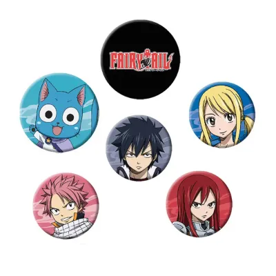 Set Insigne Fairy Tail - Characters