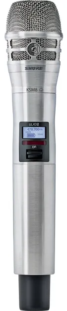 Microfon Shure - ULXD2/K8N-G51, fără fir, argintiu
