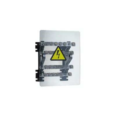 Power distribution block - stepped pentru lugs - 160 A - 4 bars 18 x 4 mm