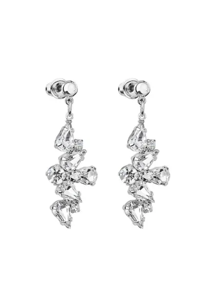 Cercei cu cristale Swarovski Crystal 7440-5762-02 - Argintiu