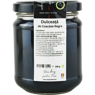 Dulceata de Coacaze Negre 230g