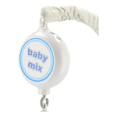 Carusel muzical Baby Mix pentru patut cu 5 jucarii din plus Bears and rabbits