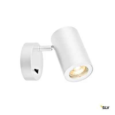 ENOLA_B cu intrerupator,alb,50Wlampa de perete, QPAR51