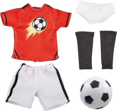 Set de hainute pentru papusa Kruselings - Echipament de fotbal, Michael