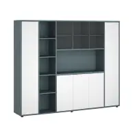 Dulap cu șase uși din PAL melaminat-W2400*D400*H2000