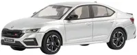 Model de colecție Abrex Modern: Mașini - Skoda Octavia IV RS (2020) - Silver Brilliant Metallic