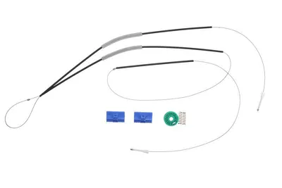 Set reparatie macara geam dreapta potrivit AUDI A6 C5 1997-2005 - (set)