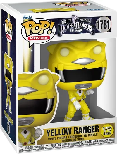 Figurina Yellow Ranger - Mighty Morphin Power Rangers Movie - Pop! Movies - Funko