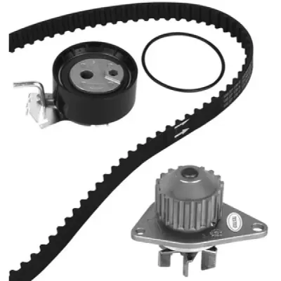 Set pompa apa+curea dintata GRAF KP837-2