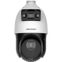 Speed dome IP AcuSense Hikvision DS-2SE4C415MWG-E14F0, 4MP, lentila 2.8mm si 4.8~72mm, 15X, lumina alba 30m, IR 100m, Audio, Alarma, PoE+, IP66