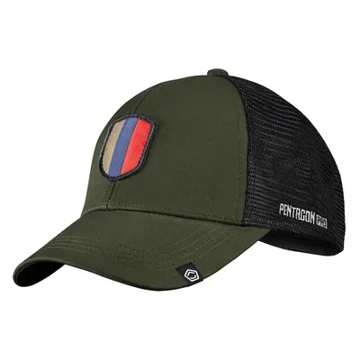 Sapca tactica Pentagon PRO Crest Trucker Cap - Olive Green