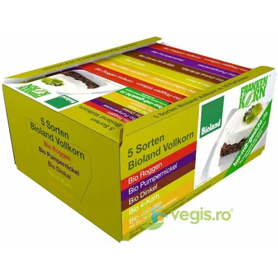 Set 5 Sortimente de Paine Ecologica/Bio 500g