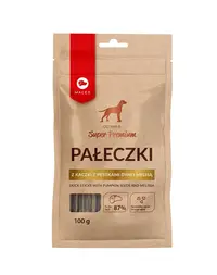 MACED Super Premium Batoane caini cu rata, seminte dovleac si lamaie 100 g