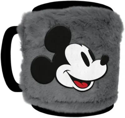 Cană Pyramid Disney: Mickey Mouse - Smile (Fuzzy)