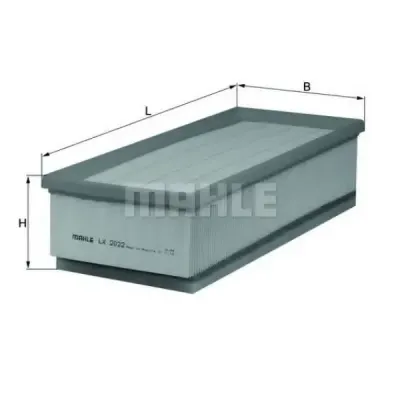Filtru aer MAHLE ORIGINAL LX 2022