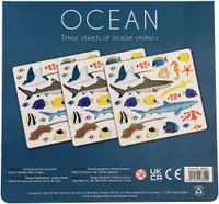 Set de autocolante Rex London - Ocean Animals, 3 foi