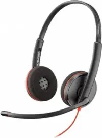 Casca Call Center Poly Blackwire C3220, USB-C, Binaural (Negru)