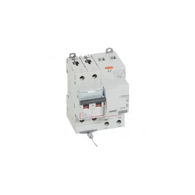 Siguranta automata cu protectie diferentiala 6000 -10 kA -2P-230 V~ -16 A -300 mA -AC type