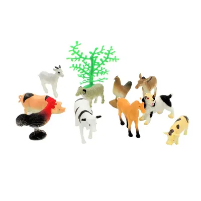 Set diverse figurine animale domestice Farm