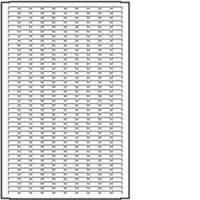 Panou montaj perforat 500X600 (LxH)