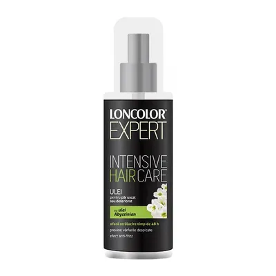 Ulei de Par Loncolor Expert Intensive Hair Care cu Ulei Abyssinian, pentru par Uscat / Deteriorat, 100 ml