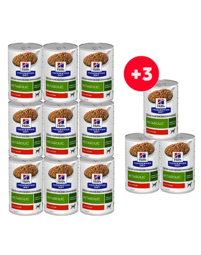 HILL'S Prescription Diet Canine Metabolic 9+3 CADOU hrana caini supraponderali