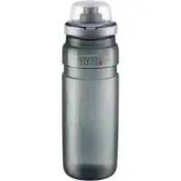 Bidon apa Elite Fly Tex, 750ml, grip, fumuriu