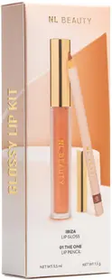 NL Beauty Set Glossy -Creion The One și luciu de buze Ibiza 1.5 g + 3.7 ml