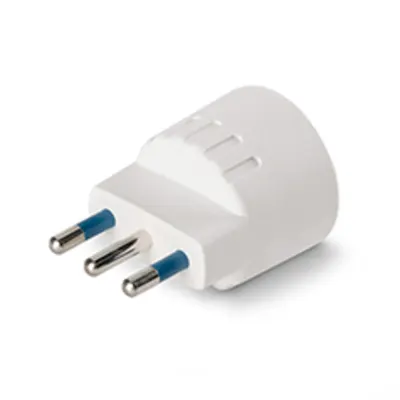 One-Way Adaptor2p+e-16a-(s17) White 1x2p+e-16a-(p30)
