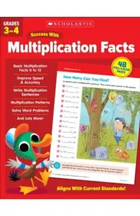 Scholastic Success with Multiplication Facts Grades 3-4
