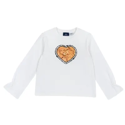 Bluza copii Chicco, alb, 00994-69MC