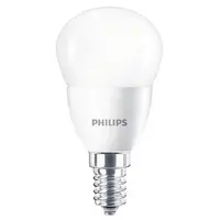 Bec LED Philips E14 5,5W 520 lumeni, glob mat G45, lumina neutra 8718699771836
