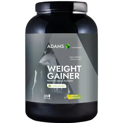 Proteina pentru Cresterea Masei Musculare cu Aroma de Vanilie 1.5kg