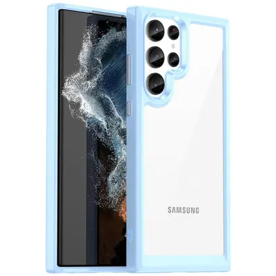 Husa Impact Protect pentru Samsung Galaxy S25 Ultra, Protectie camera, Margini antisoc, Albastru Engros