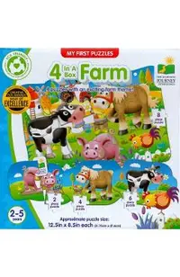Set Primele mele 4 puzzle-uri. Ferma