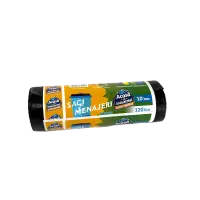 Saci menajeri negri 120 L, 10 buc/rola, produsi in Romania - Default Title