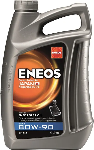 Ulei transmisie manuala ENEOS GEAR OIL 80W90 E.GEAR80W90 4, volum 4 litri, mineral 4L