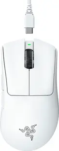 Mouse de gaming Razer - DeathAdder V3 Pro, optic, wireless, alb