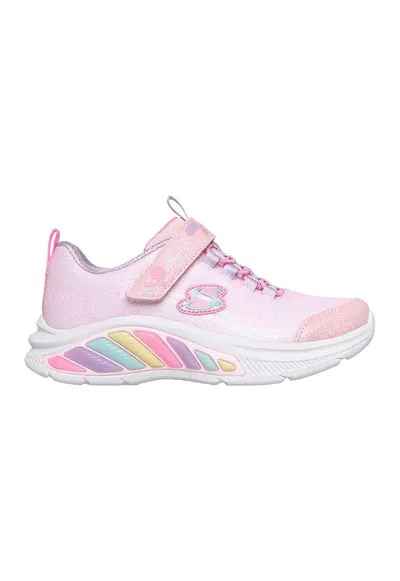 Pantofi sport cu LED Rainbow Cruisers - Glitzy Glo - Roz deschis/Roz pastel