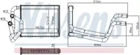 Schimbator caldura incalzire habitaclu potrivit HYUNDAI I10 I, I10 II 1.0-1.2LPG 12.07-12.19