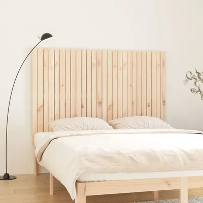 vidaXL Tăblie de pat pentru perete, 166x3x110 cm, lemn masiv de pin