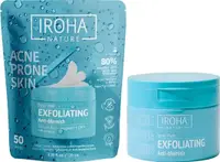 Iroha Nature Tampoane de toner pentru ten gras, 50 buc