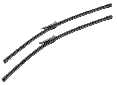 Set stergatoare parbriz VALEO SILENCIO X.TRM FLAT BLADE SET 574464, lungime 550 mm, fara carcasa, cu spoiler