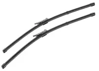 Set stergatoare parbriz VALEO SILENCIO X.TRM FLAT BLADE SET 574464, lungime 550 mm, fara carcasa, cu spoiler