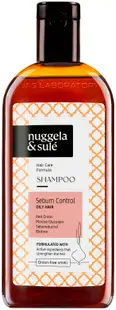 Nuggela & Sulé Șampon zilnic sebum-reglator pentru păr gras, 250 ml