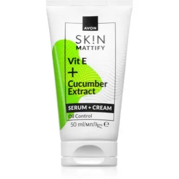 Avon Mattify Vit E + Cucumber Extract crema 2 in 1