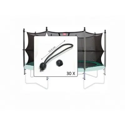 Set elastice prindere plasa de siguranta (30 buc.)